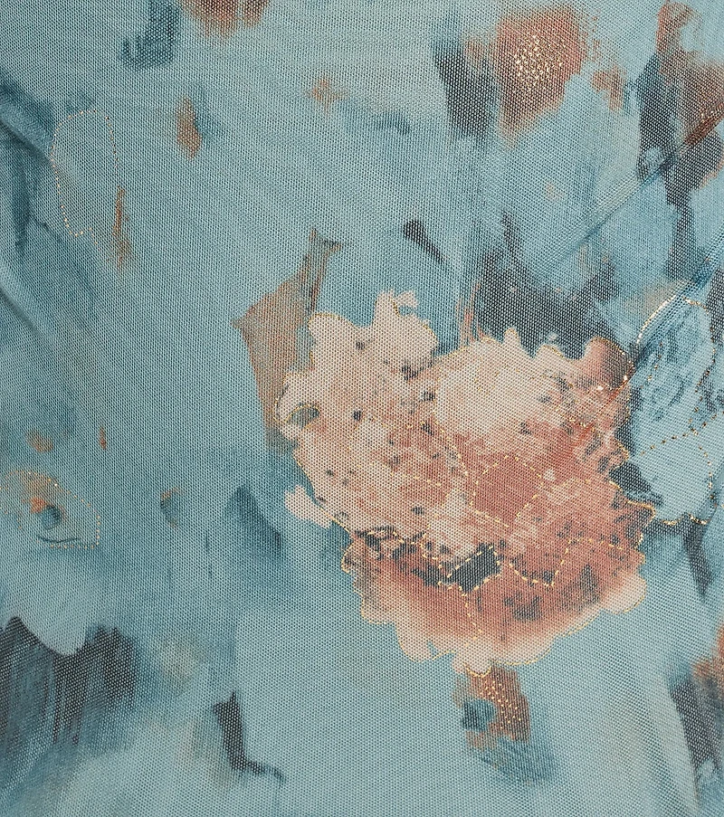 Days Of Beauty Abstract Glitter Mini Dress