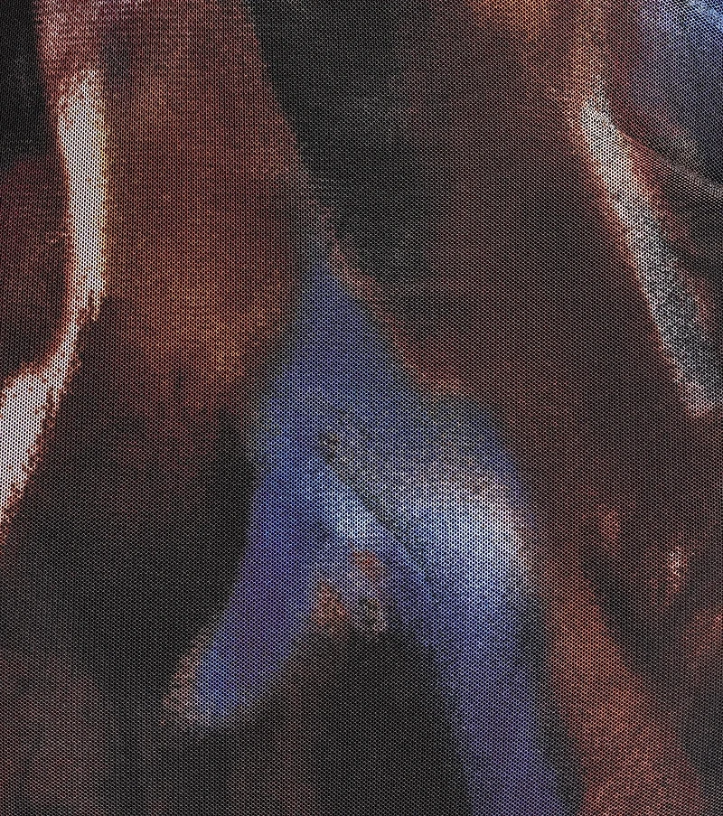 Always On Trend Off-The-Shoulder Abstract Mini Dress