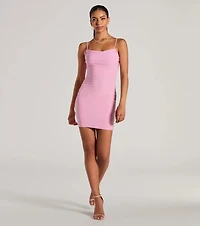 Unreal Sparkle Sleeveless Bodycon Glitter Mini Dress
