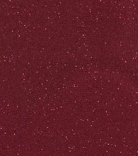 Glam Affair Cold-Shoulder Glitter Mesh Mini Dress