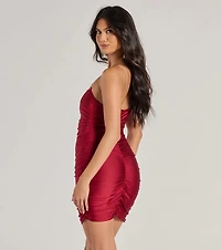 Stunning Sophistication Rhinestone Mini Dress