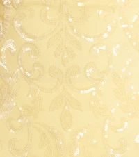 Glam Pose Sequin Strapless Bodycon Mini Dress