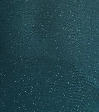 Sparkle and Shine Off-The-Shoulder Glitter Mini Dress