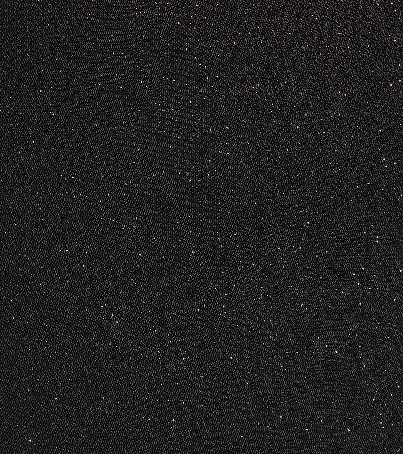 Glitzy Aura Glitter Mesh Off-Shoulder Mini Dress