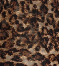 Sassy Allure Leopard Print Halter Mini Dress
