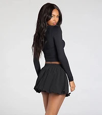 Start With The Basic V-Neck Crop Top