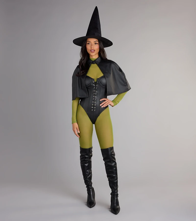 Spellbinding Beauty Witch Costume Set
