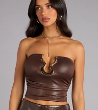 High Shine Moment Tube Top