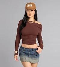 Low Key Cool Long Sleeve Top