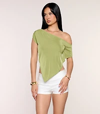 Effortlessly Yours Slinky Knit Poncho