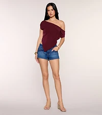 Effortlessly Yours Slinky Knit Poncho