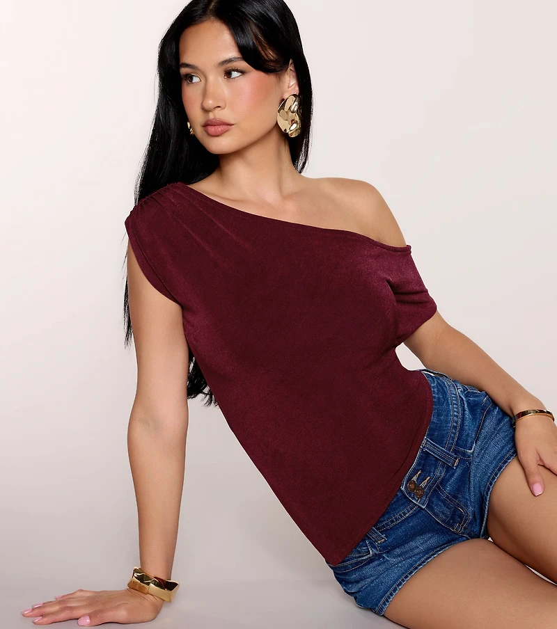 Effortlessly Yours Slinky Knit Poncho