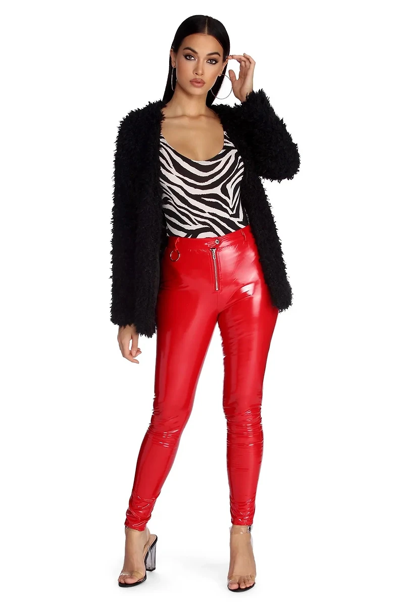 Striped Instincts Zebra Bodysuit