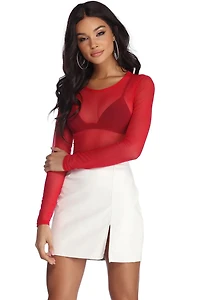 Love's A Mesh Bodysuit