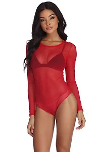 Love's A Mesh Bodysuit