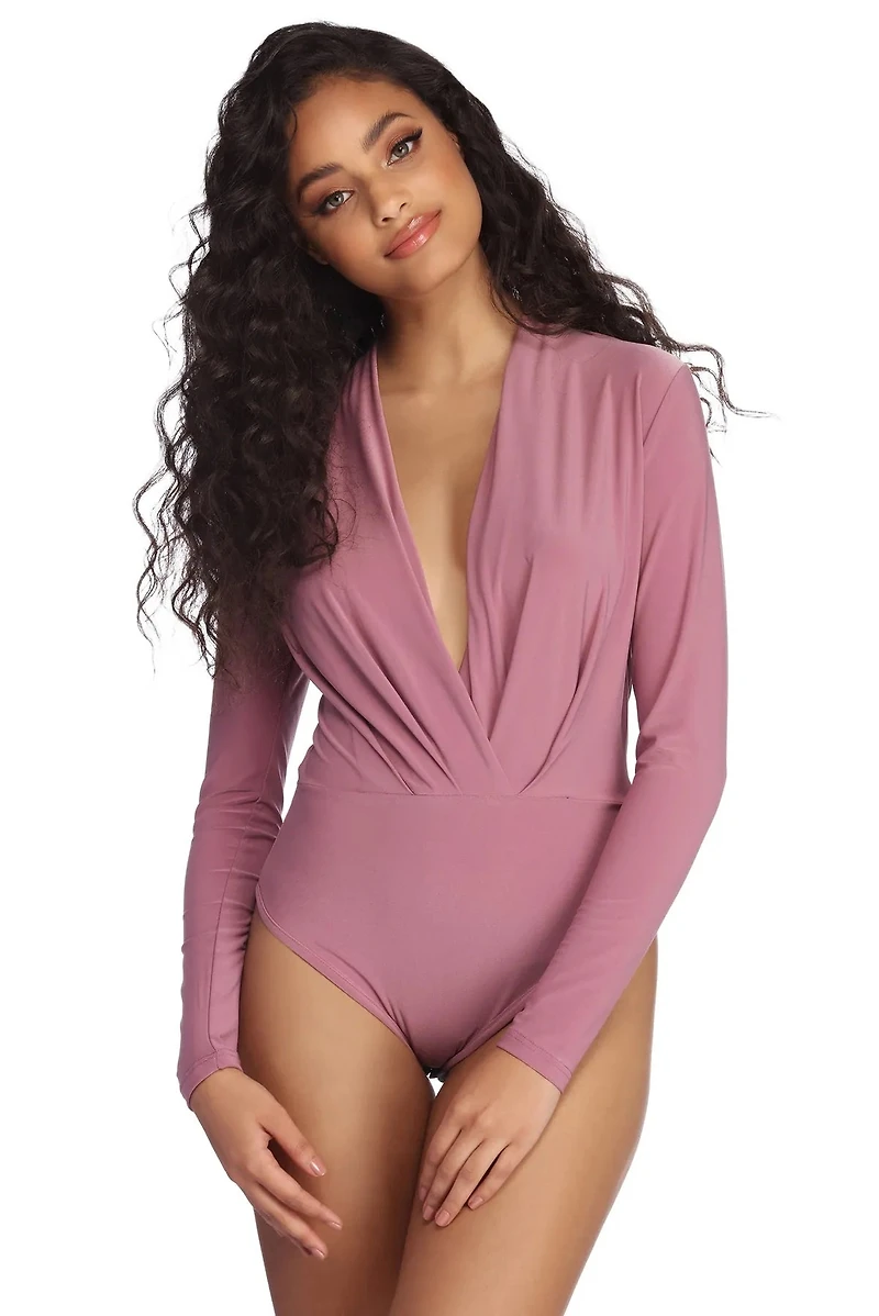 Just Pleat It Bodysuit