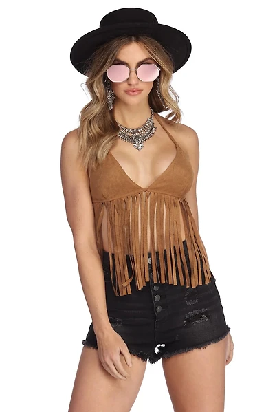 Festive Fringe Bralette