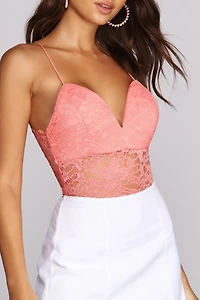 Sweet As Lace Bodysuit