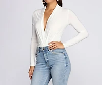 Just Pleat It Bodysuit