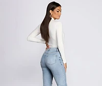 Just Pleat It Bodysuit