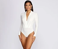 Just Pleat It Bodysuit