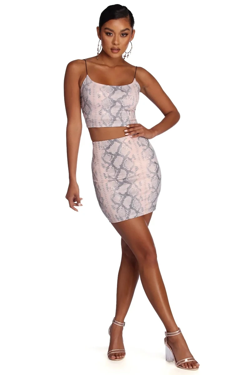 Hypnotize Me Crop Top