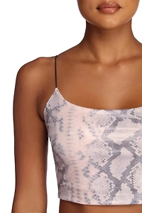 Hypnotize Me Crop Top