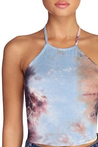 Totally Tie Dye Halter Top