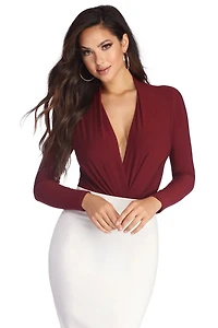 Just Pleat It Bodysuit