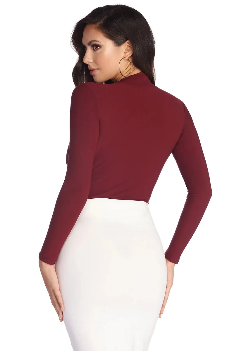 Just Pleat It Bodysuit