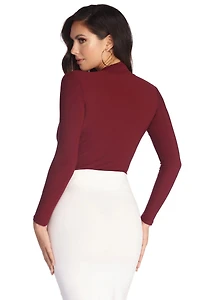 Just Pleat It Bodysuit
