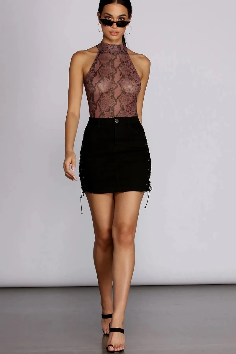 Mock 'N' Roll Bodysuit