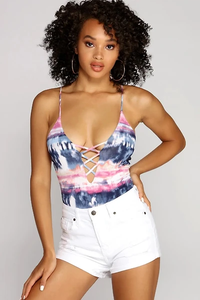 Just Groovy Tie-Dye Bodysuit