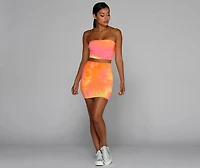 Totally Tie Dye Tube Top