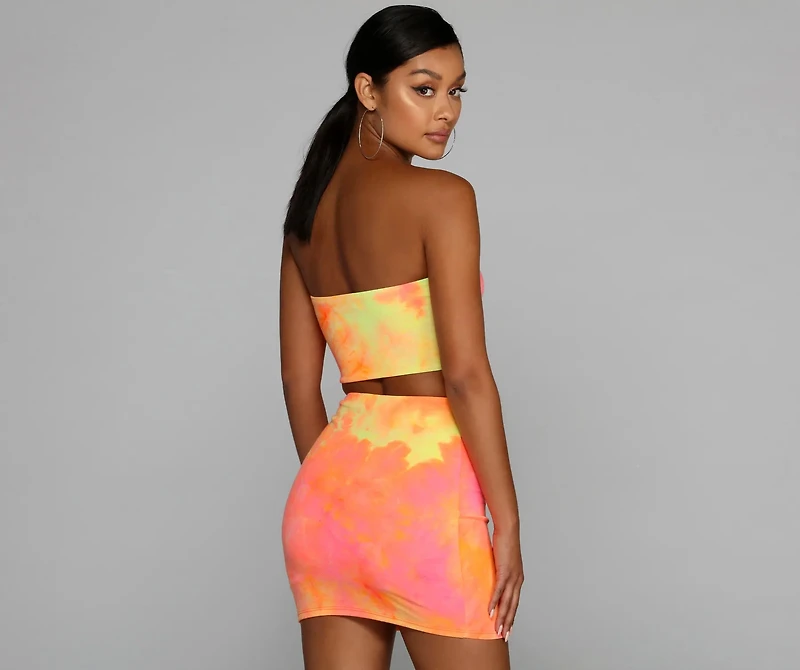 Totally Tie Dye Tube Top