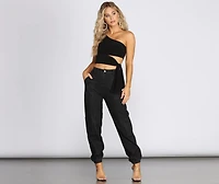 It's A Cinch Crop Top