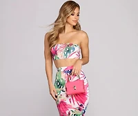 Lush And Lavish Crop Top