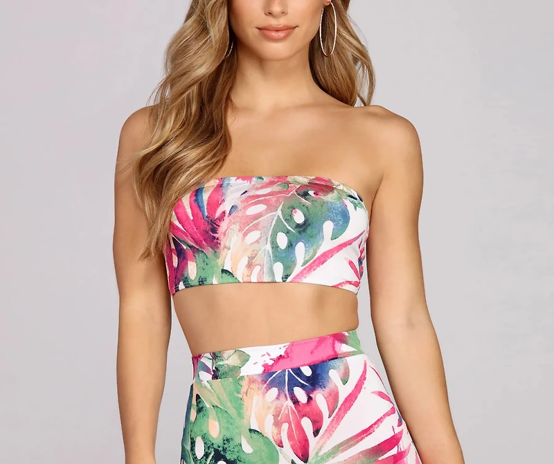 Lush And Lavish Crop Top