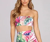 Lush And Lavish Crop Top