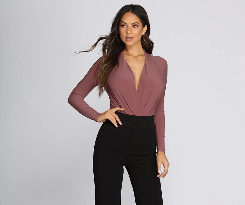 Just Pleat It Bodysuit
