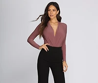 Just Pleat It Bodysuit