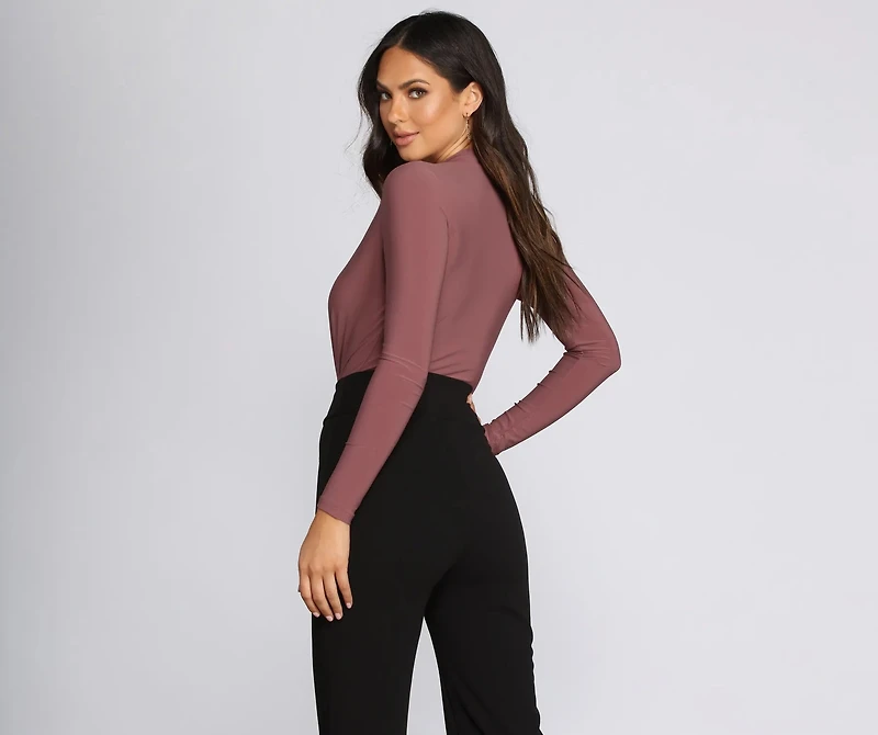 Just Pleat It Bodysuit