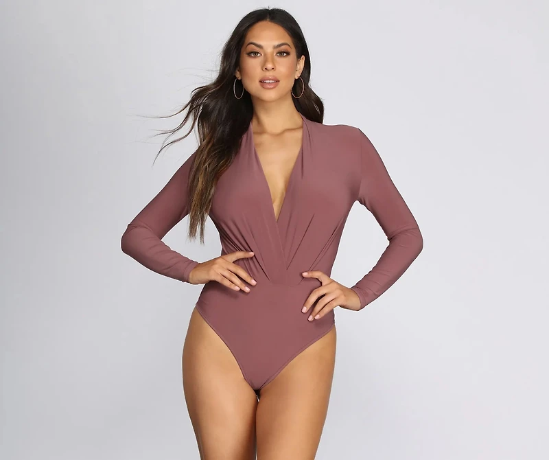 Just Pleat It Bodysuit