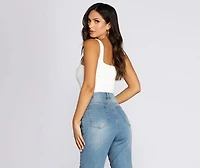 Square Neck Tank Bodysuit