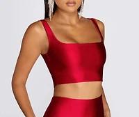 Worst Behavior Crop Top