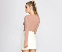 Effortless Embellishment Top