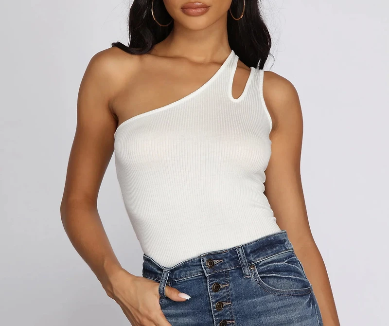 Twice As Nice Ribbed Bodysuit