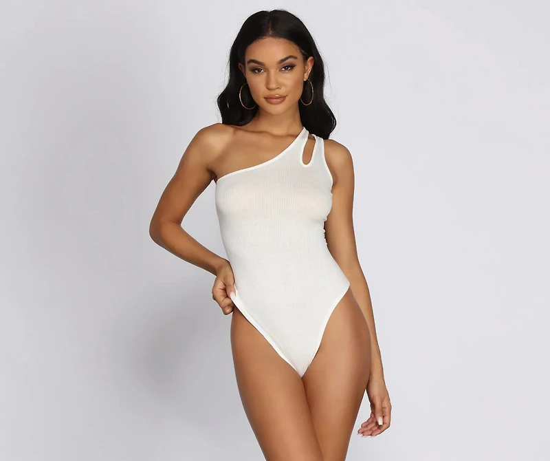 Twice As Nice Ribbed Bodysuit