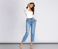 Basic Babe Scoop Top
