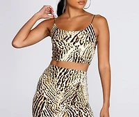 Feeling Wild Crop Top